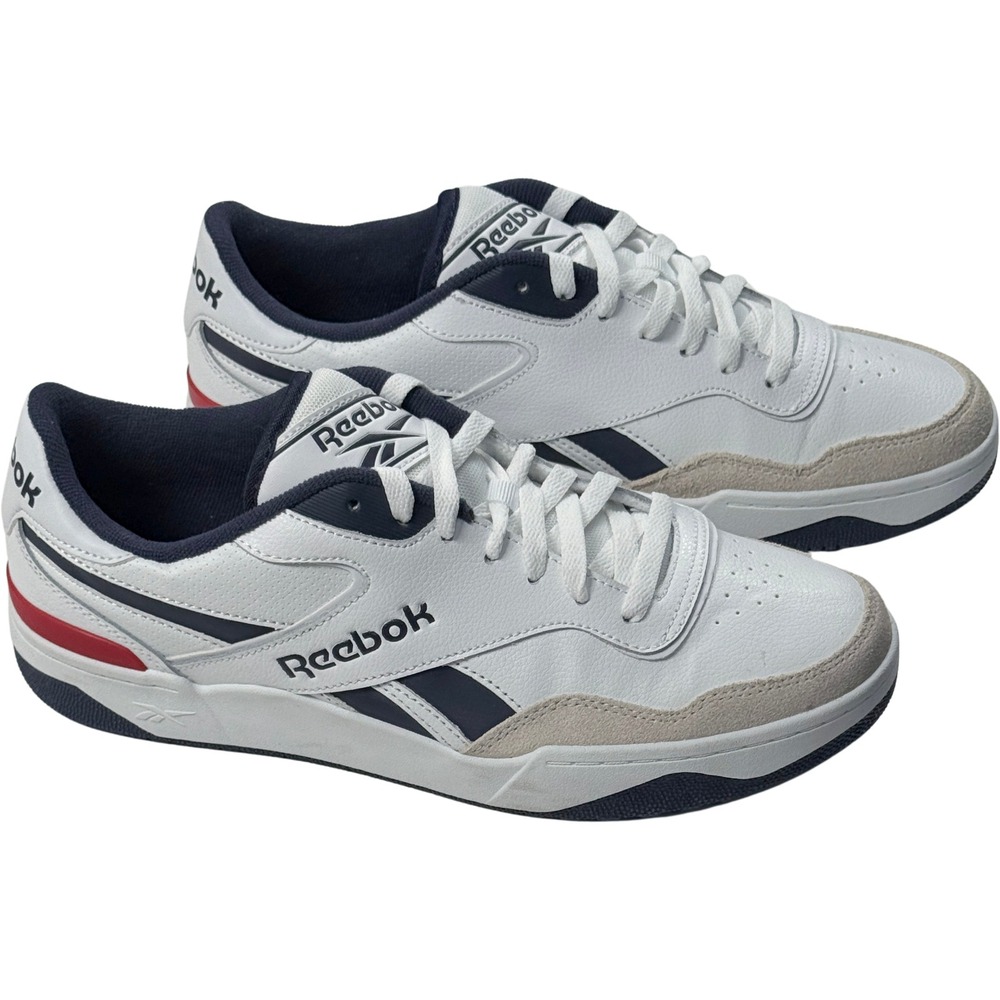 Reebok Galaxy 1‎ Shoes / Sneakers - NEW Mens Size 9.5 White / Navy - #47006-OFCL